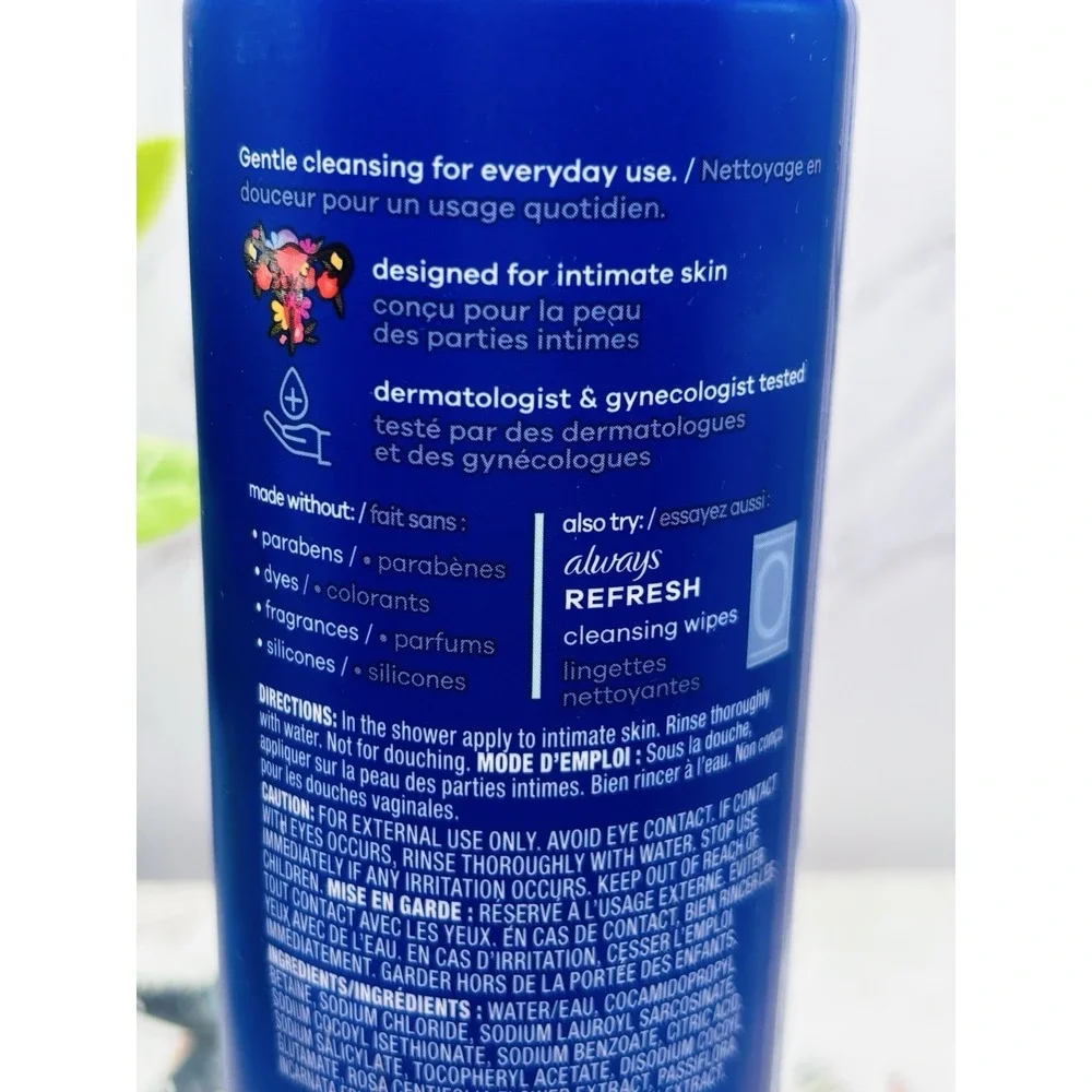 Always Cleanse‎ Sensitive Wash 8.4 Oz Each pH Balanced Fragrance-Free